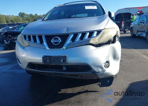 2009 Nissan Murano Sl from USA, damaged, VIN JN8AZ18U09W018455